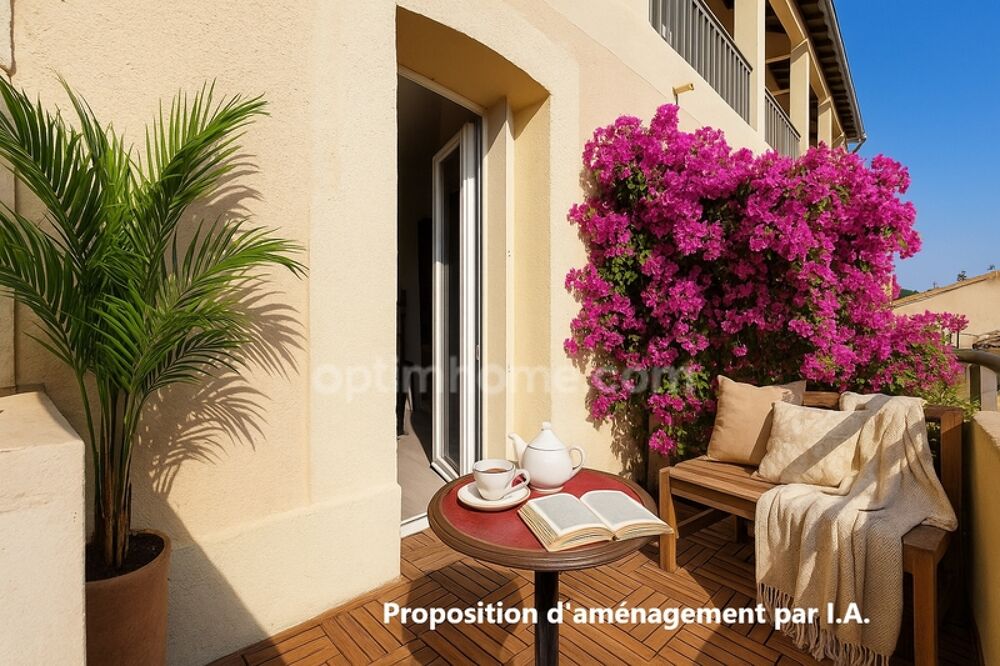 ? Appartement T2 rénové avec terrasse  Centre-ville de Sausset-les-Pins  A deux pas de la plage