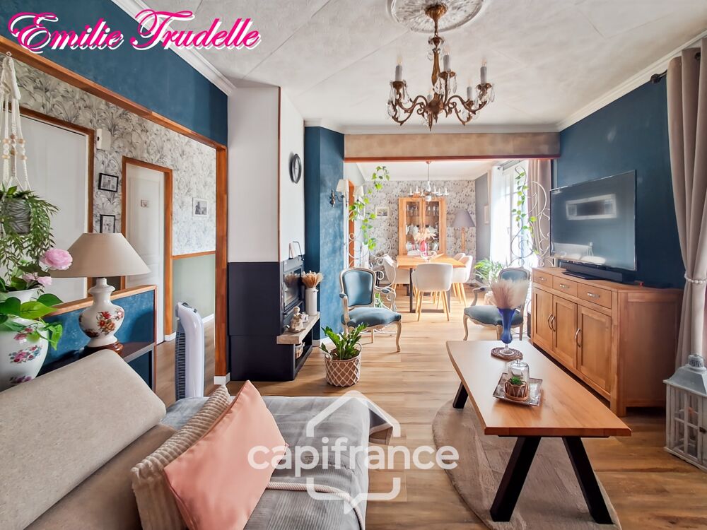 Vente Maison Dpt Sarthe (72), à vendre SAINT CALAIS maison P3, 1 chambre, terrain clos 483 m² et sous-sol Saint calais