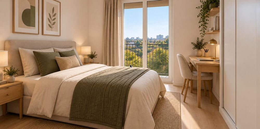 Vente Appartement SUPERBE 3 PIÈCES AU 6E ÉTAGE – MÉTRO 4 À 8 MIN À PIED – LOGGIA Bagneux