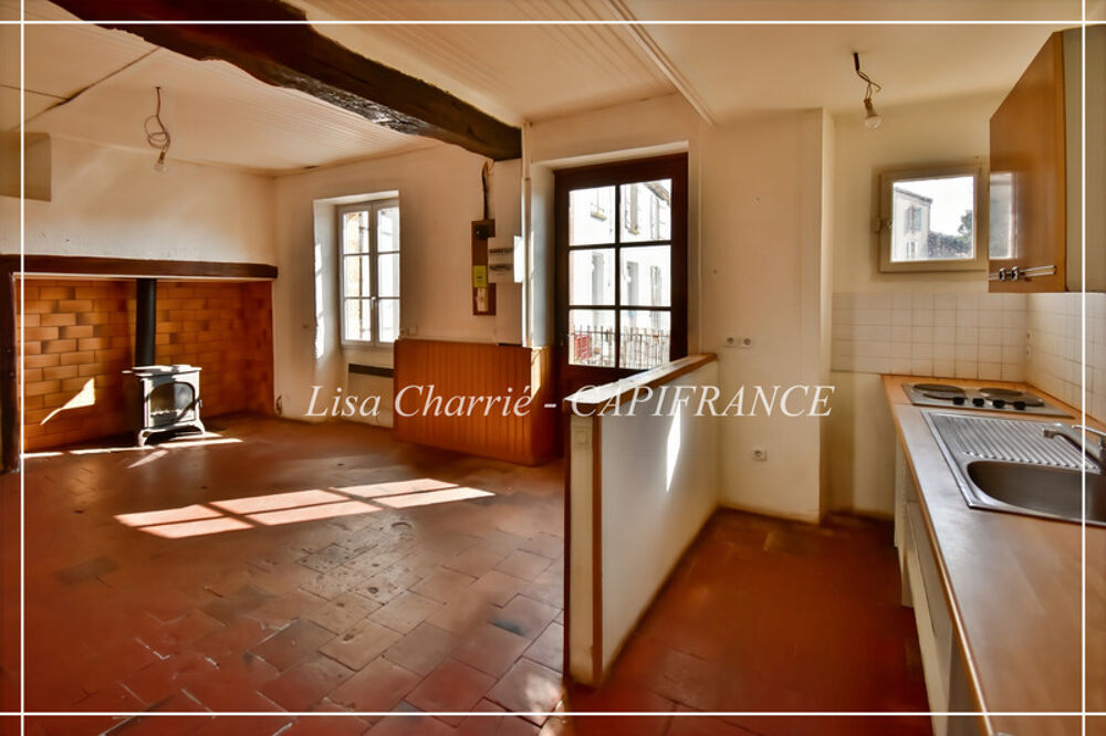 Maison à vendre 5 pièces de 71 m2 habitables avec jardin, courette, dépendances proche de NOGARO (32)