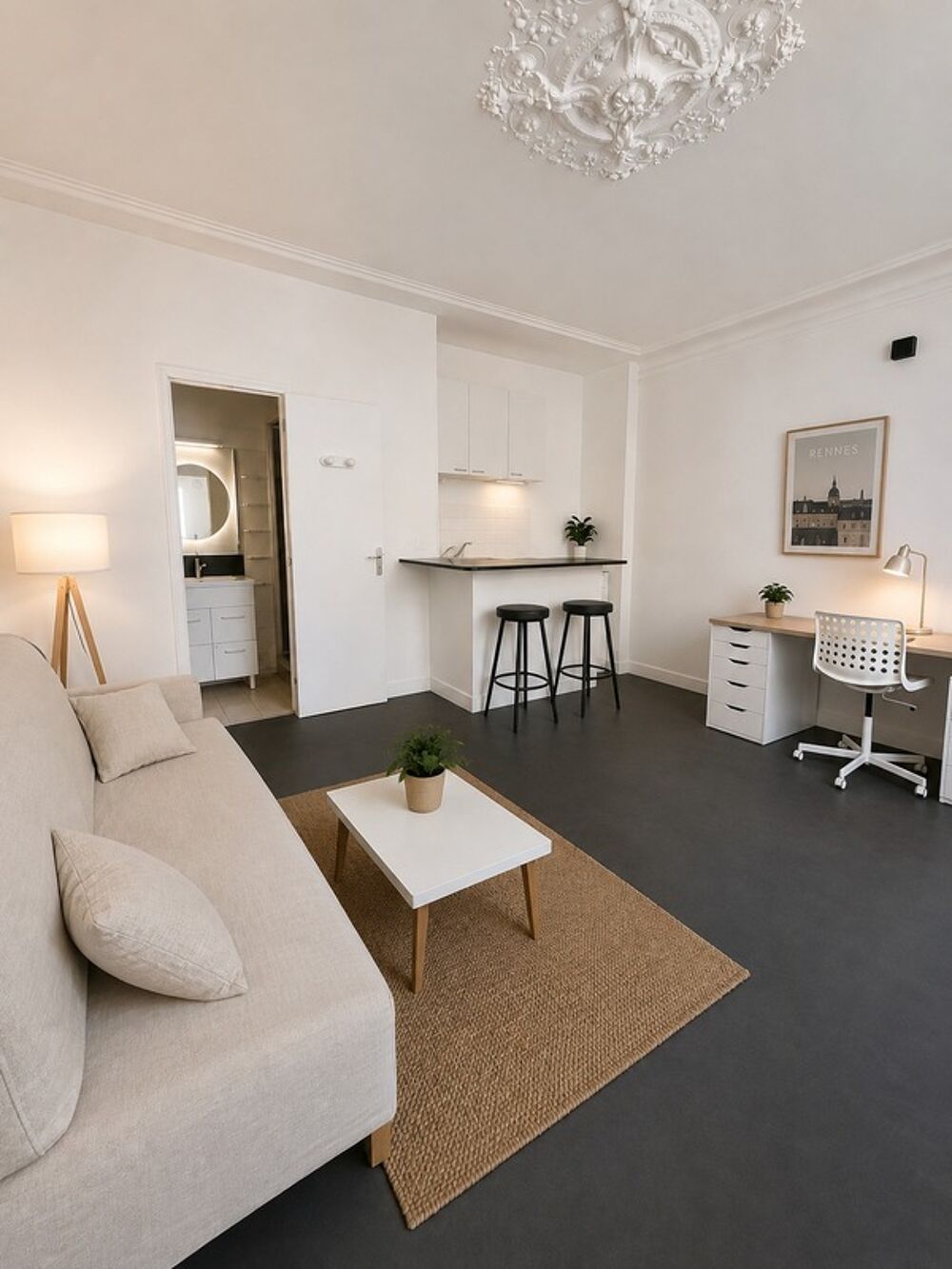 Vente Appartement Appartement à vendre 1 pièces RENNES (35) Centre-ville Historique Rennes