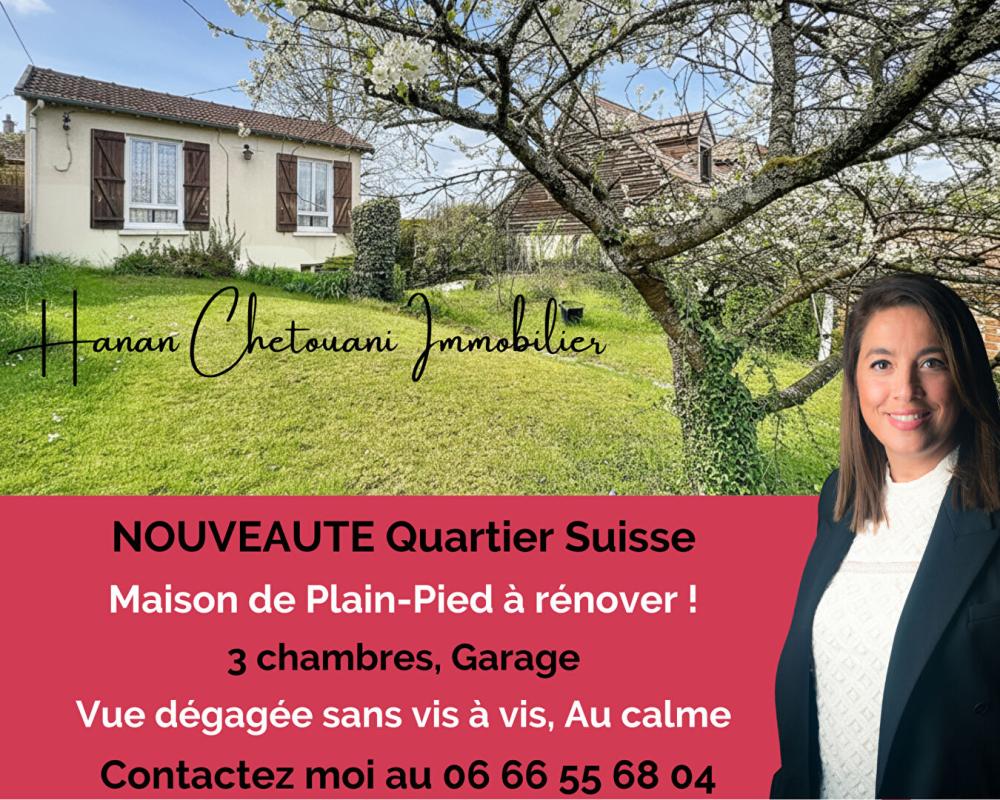Vente Maison Quartier Suisse Maison Plain-pied à rénover, 3 chambres  Fort potentiel Villebon sur yvette