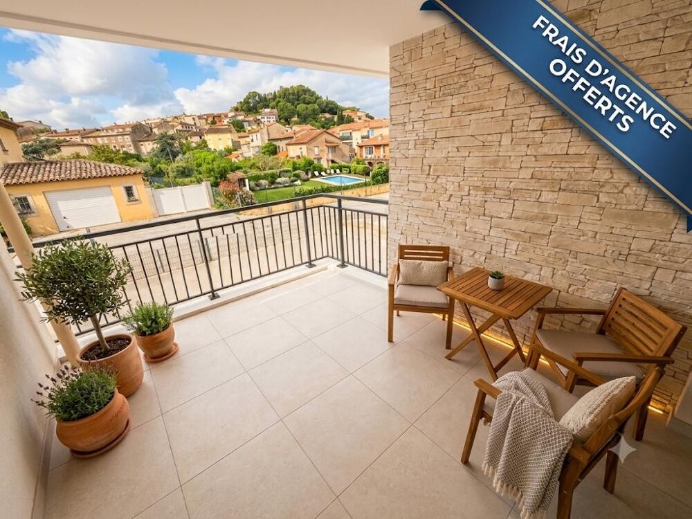 T2 NEUF avec balcon et parking à COGOLIN