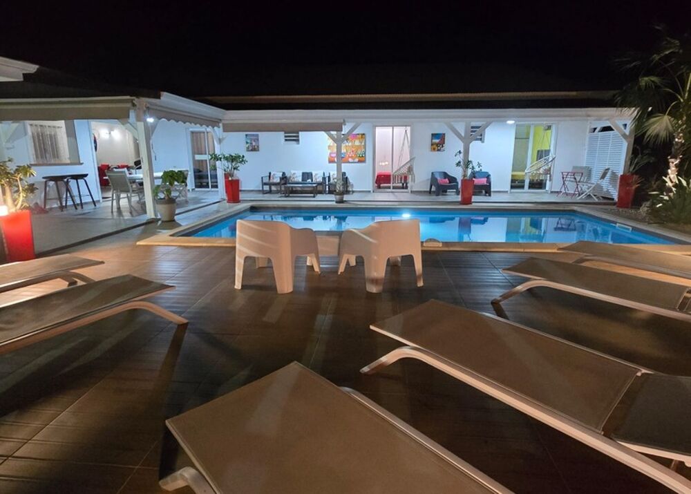 Villa 3 suites avec rentabilité locative prouvée à vendre Saint-François, Guadeloupe (971)