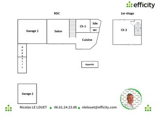  Maison � vendre 4 pi�ces 75 m�