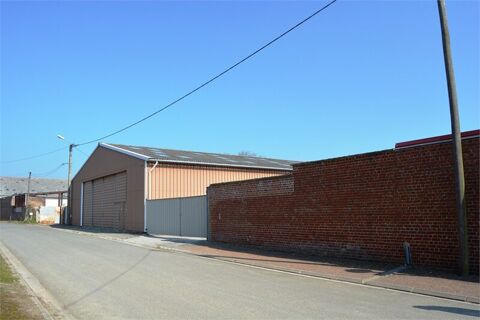 Dpt Nord (59), à louer CANTAING SUR ESCAUT Bâtiment 625 m² - Plain pied - Parking 1100 m² clos 1500 59267 Cantaing sur escaut