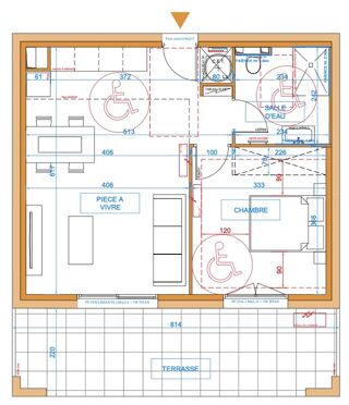  Appartement � vendre 3 pi�ces 66 m�