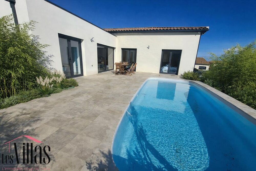 Narbonne - Villa contemporaine de plain pied - 5 chambres
