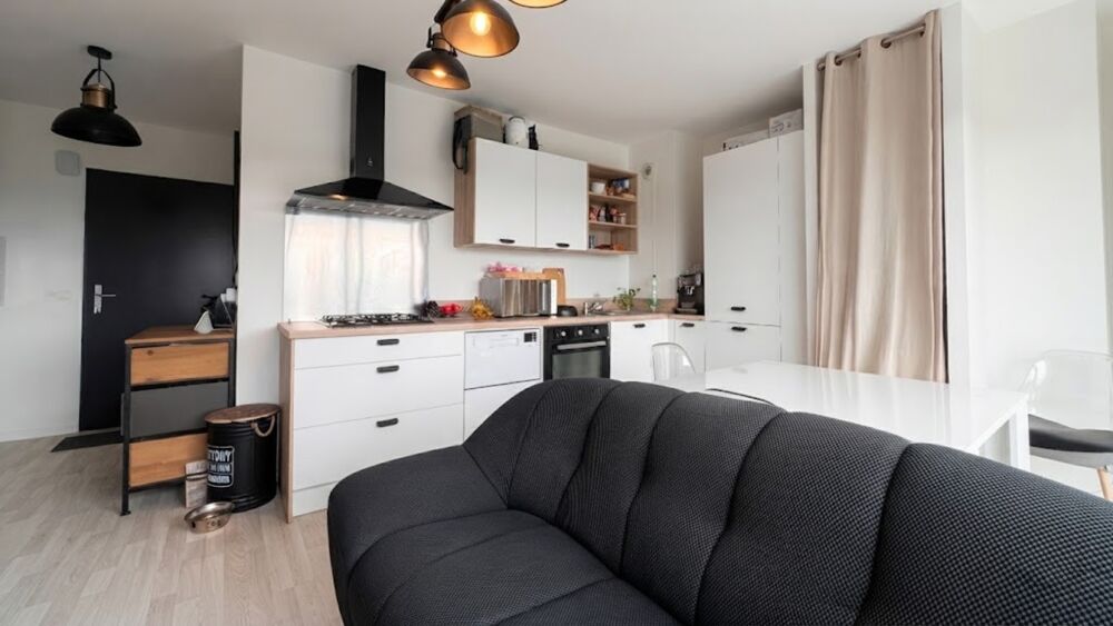 Vente Appartement Dpt Finistère (29), à vendre QUIMPER Kerfeunteun appartement T3 situé au dernier étage de 59 m² habitable - Terrasse - Parking p Quimper