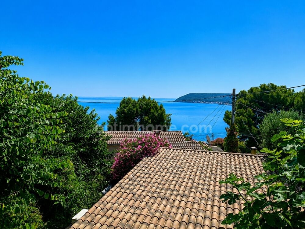 RARE À LA VENTE  LE RANQUET À ISTRES  VUE EXCEPTIONNELLE SUR L'ÉTANG