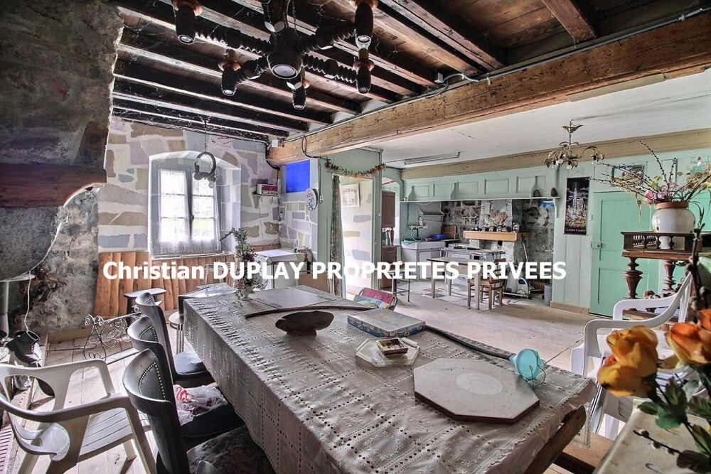 Vente Maison Entre Saint Genest Malifaux et Marlhes 42660 Corps de ferme en pierre sur environ 914m² de terrain  attenant Marlhes