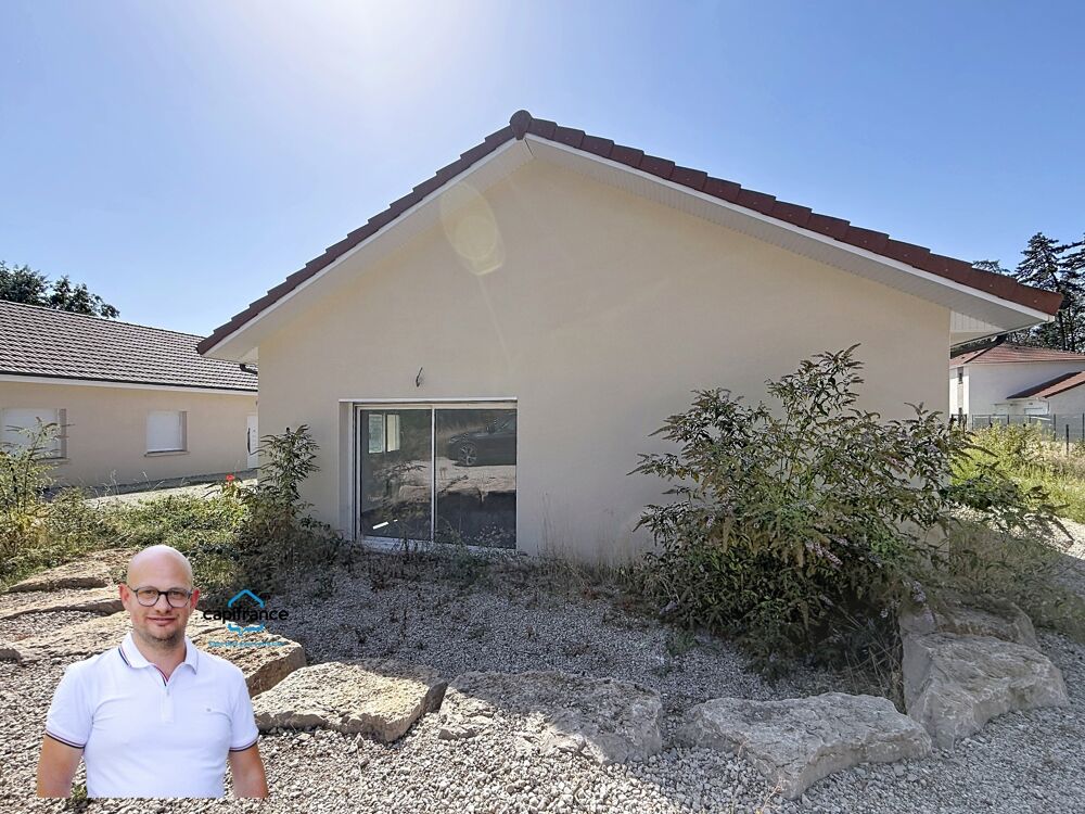 Dpt Isère (38), à vendre LES ABRETS maison P5 plain pied de 105,7 m² sur 400m2 de terrain