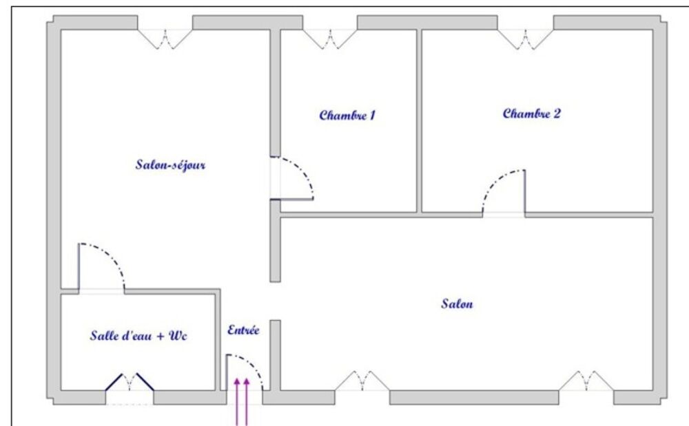 Vente Maison Maison à vendre 3 pièces DESERTINES (03) Desertines