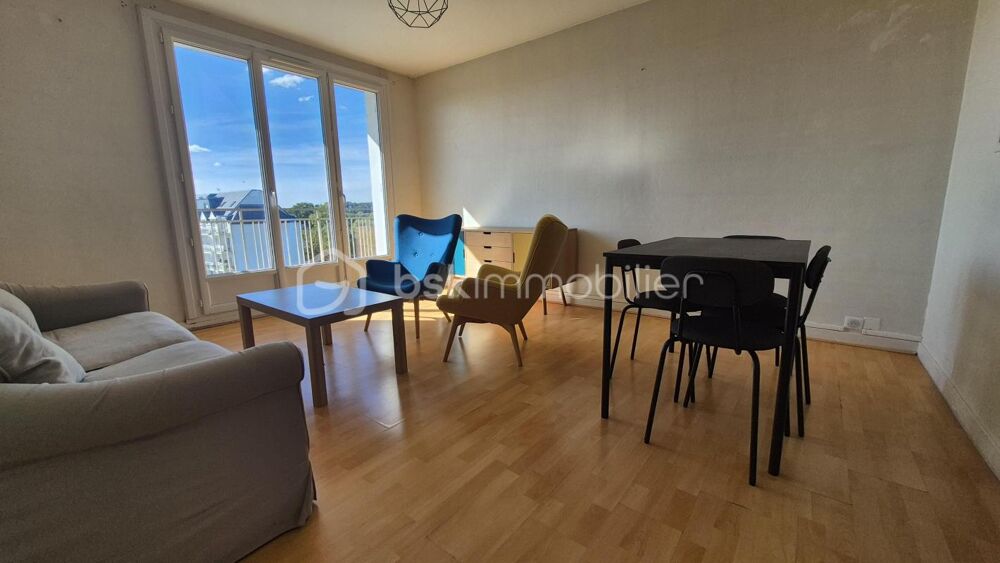 Vente Appartement Appartement T2 de 44 m² avec balcon, vue Loire, parking et cave – La Riche La riche