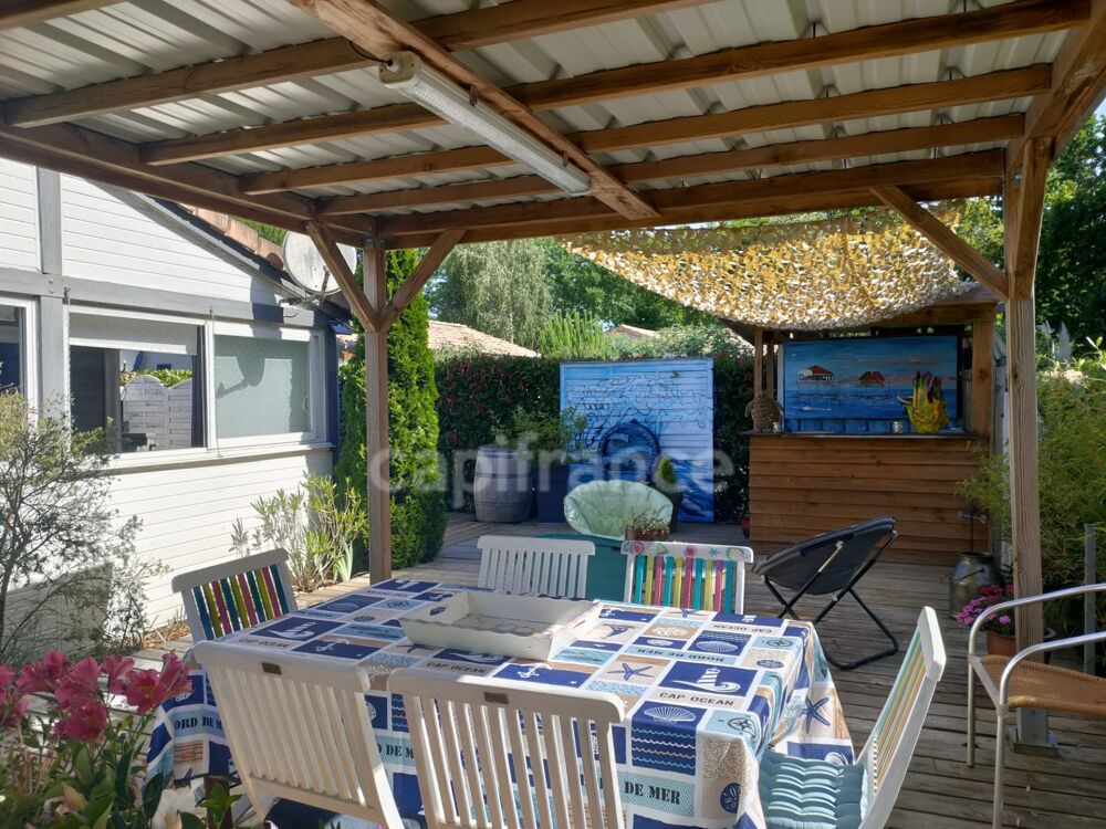 Trés joli chalet 3 pièces dans environnement bucolique à HOURTIN (33)