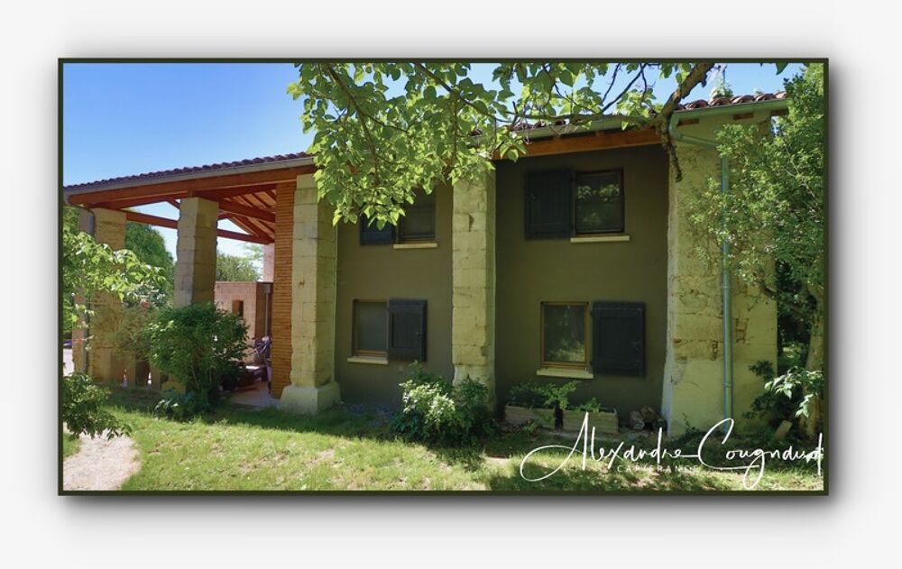 Montégut-Lauragais (31)  Grange rénovée par architecte, 130 m², 4 chambres, piscine, terrain 5 500 m²
