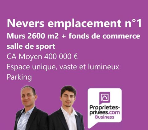 NEVERS - LOCAL COMMERCIAL 2600 M2 1000000 58000 Nevers