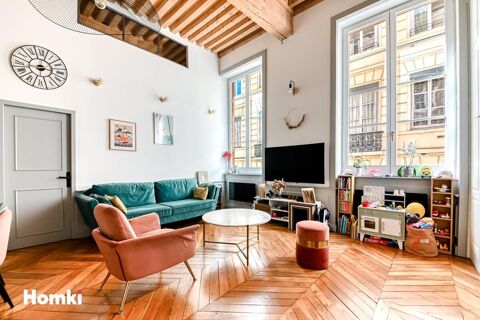   � Vendre � Superbe Canut T3 de 76 m� � rue Royale, Lyon 1er Appartement - 3 pi�ce(s) - 76 m�