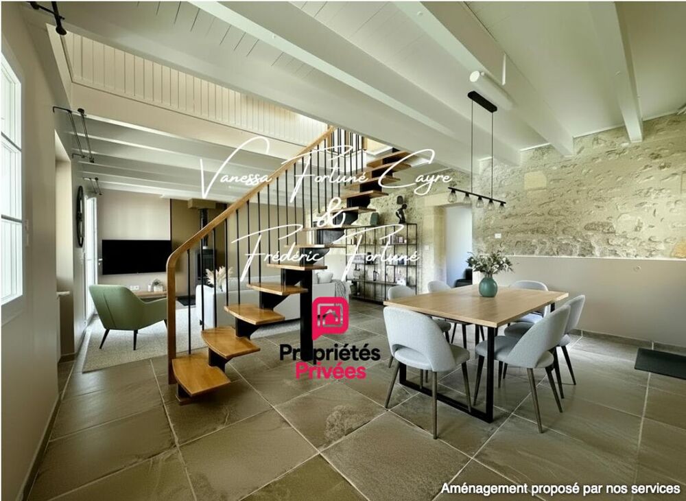 Vente Maison Coup de coeur Blanquefort (Caychac) : Maison en pierre de 1864, piscine & revenus solaires ! Blanquefort