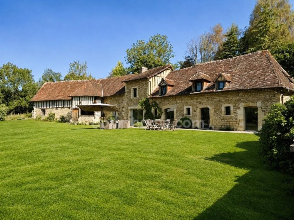 Vente Maison Propriété de caractère avec 2,5 hectares de parc, forêt et prairie – La Houblonnière – À 10 minutes de Lisieux Lisieux
