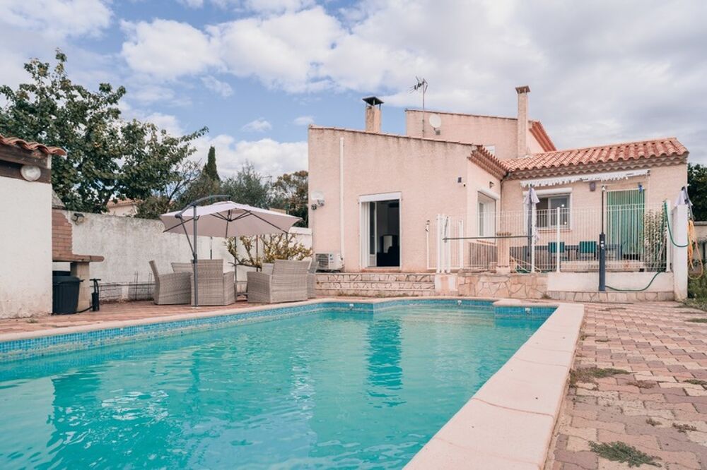 Maison à vendre 7 pièces CUXAC D'AUDE (11) Piscine chauffée