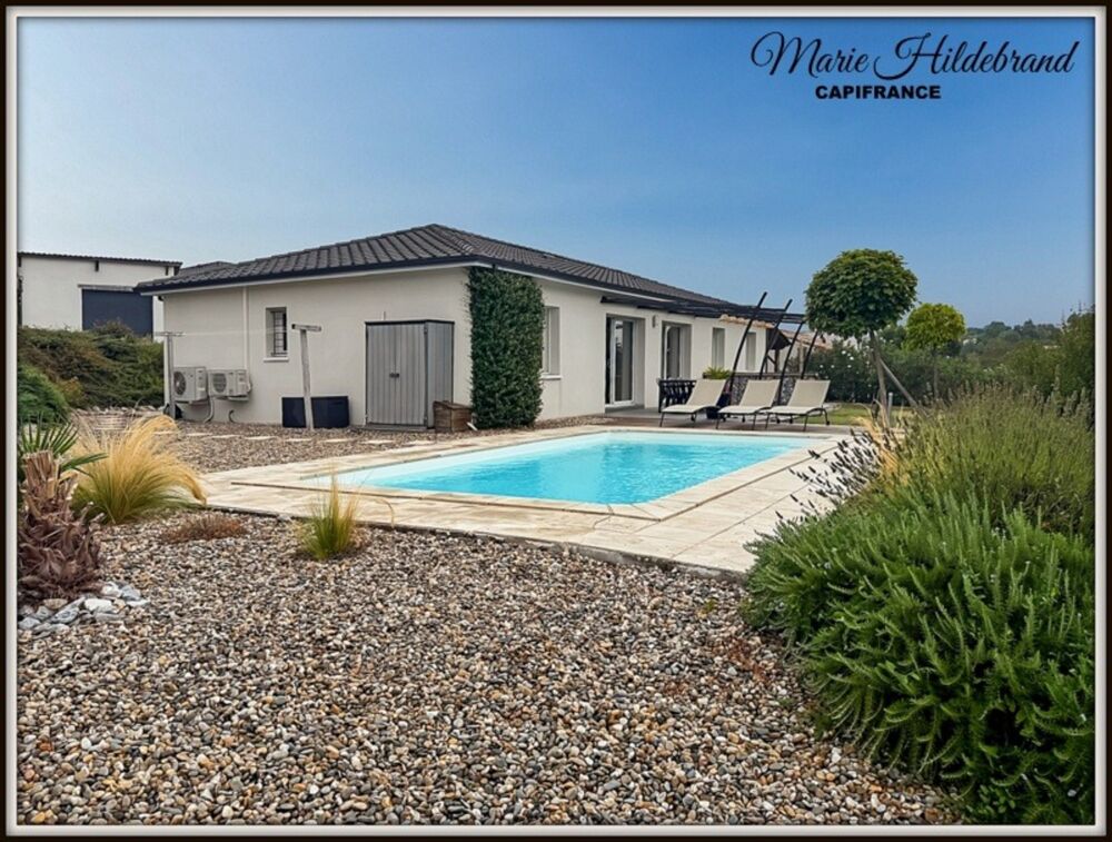 Vente Maison Maison 4 chambres- 130m² avec jardin, piscine et garage Foulayronnes
