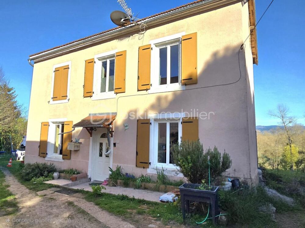 Maison avec dépendances + appartement indépendant  Vue dégagée sur la Chaîne du Livradois-Forez  Impasse  Limons (63290)