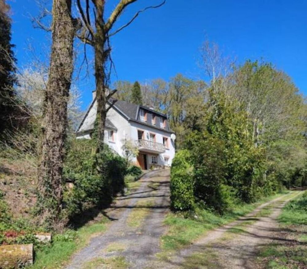 29520 Châteauneuf du Faou maison au calme, sans vis à vis 6 chambres 9500 m² de terrain