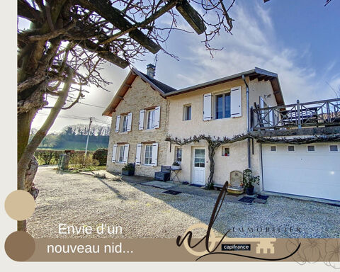 Dpt Isère (38), Proche CREMIEU à vendre Charmante maison en pierre, P6 de 196 m² - Terrain de 1 251,00 m² 461000 Crmieu (38460)
