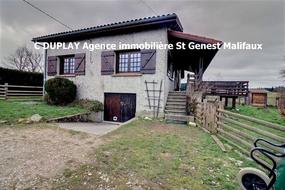 Vente Maison SOUS COMPROMIS  Marlhes 42660 dans un hameau à 1,5 km du centre du village, maison traditionnelle sur sous-sol  124m² habitables Marlhes