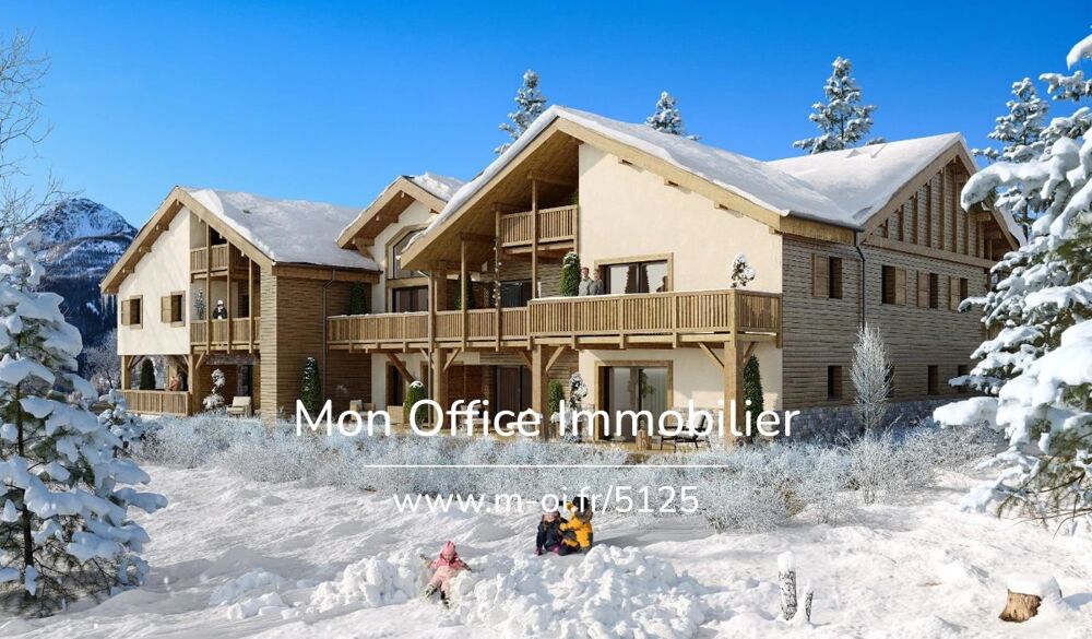 Vente Appartement Référence : 6437-MBE - DUPLEX T3/4 SUD + garage cave et casier à ski Saint chaffrey