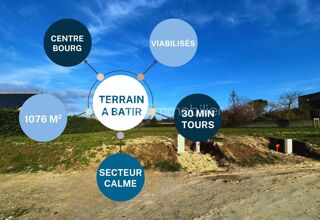  Terrain � vendre 1076 m�