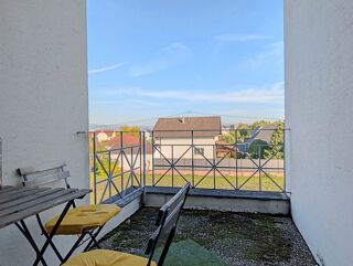 Vente Appartement Appartement à vendre 2 pièces BLOTZHEIM (68) en attique de 39,72 m² avec terrasse couverte Blotzheim