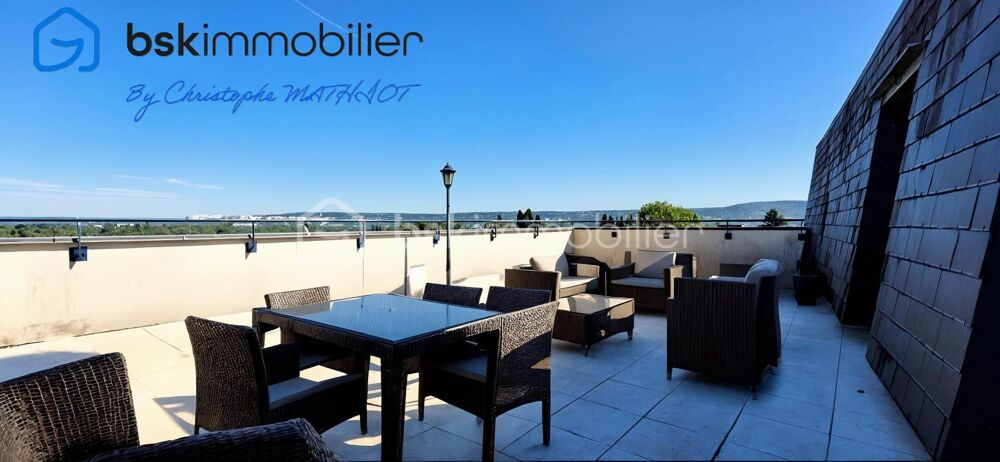 Vente Appartement Bel appartement de 78m² avec terrasse de 66m² - Vue dégagée sur la val de Seine Verneuil sur seine