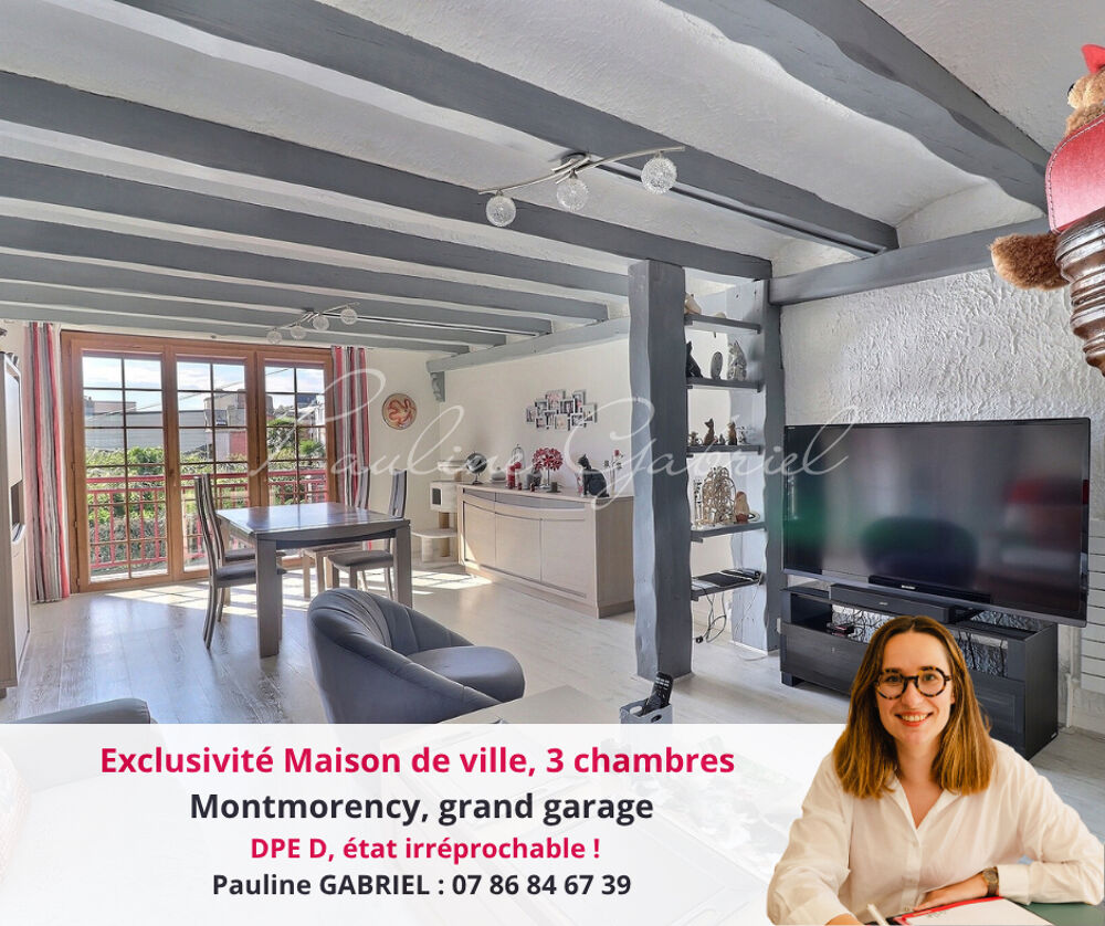Vente Maison Maison de ville, beaux espaces de vie, 3 chambres, Montmorency Le havre
