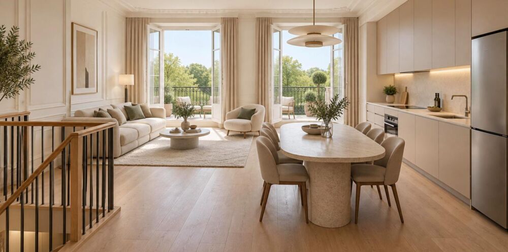 Vente Appartement EXCEPTION – 4 PIÈCES DUPLEX – GARE DE PUTEAUX À 6 MIN À PIED – TERRASSE D'ENVIRON 16 M² – PARKING Puteaux
