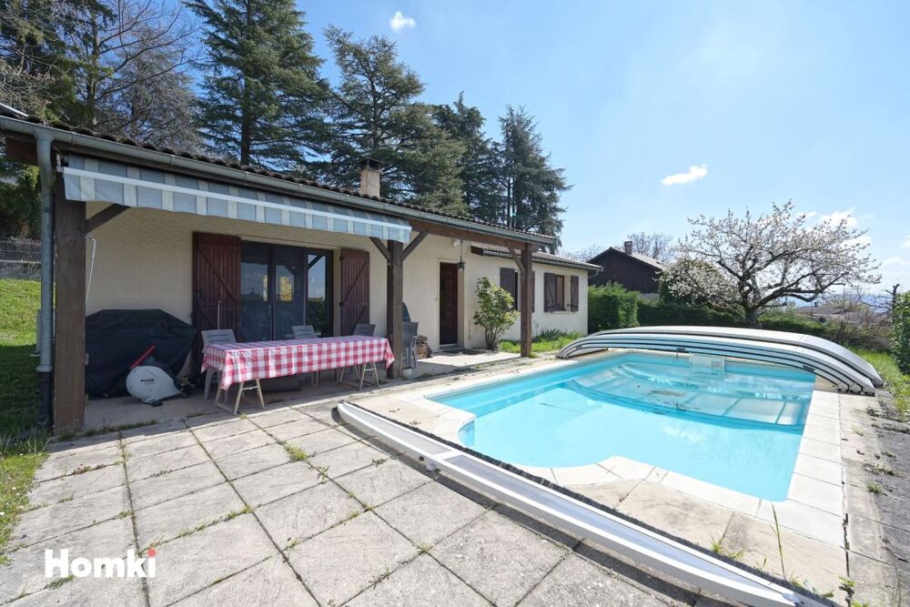 Vente Maison Maison plain-pied 101m² – Piscine – Double garage – La Côte-Saint-André La cote saint andre