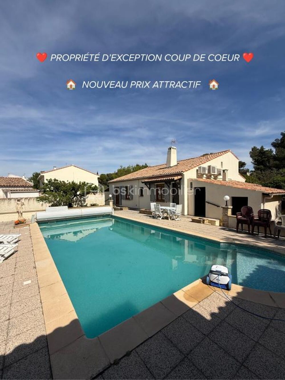 Vente Propriété/Château Propriété d'Exception - Quartier Résidentiel de PÉLISSANNE (DEPT13) - Villa Type 8 - 170 m2 - Terrain Arboré,Sécurisé - 1500M2 - Pelissanne