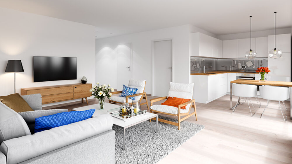 T3 en rez-de-jardin  Saint-Bonnet-de-Mure  61,38 m²