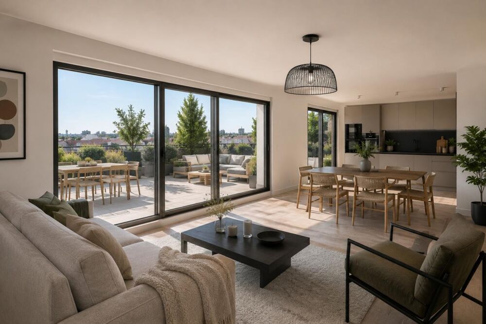 Vente Appartement T4 DERNIER ÉTAGE avec GRANDES TERRASSES – QUARTIER POINTE DU CALVAIRE L hay les roses