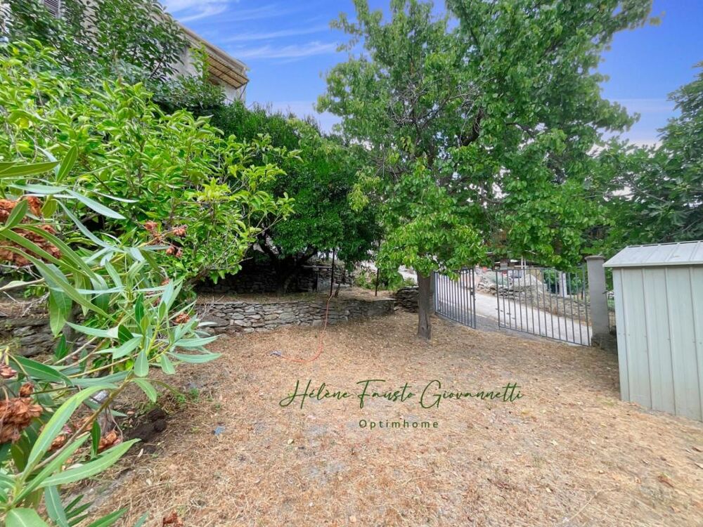 Appartement 3 pièces avec jardin privatif, terrasse vue montagne et cave voûtée en pierre  Santo-Pietro-di-Tenda