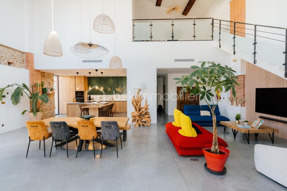 Vente Maison Bages (66) – Derrière la pierre, des volumes insoupçonnés Bages