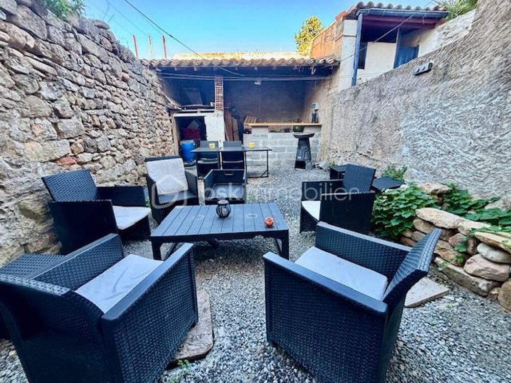 ALET LES BAINS - MAISON - GARAGE - PATIO