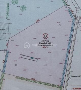  Terrain � vendre 663 m�