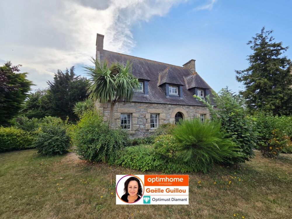 SAINT POL DE LEON Proche centre maison bourgeoise de 6 pièces - Terrain de 1000m²