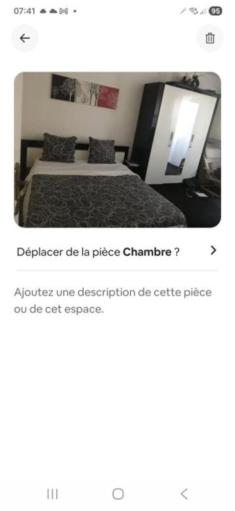   Chambre de 20m2  louer sur Pantin Appartement - 1 pice(s) - 20 m