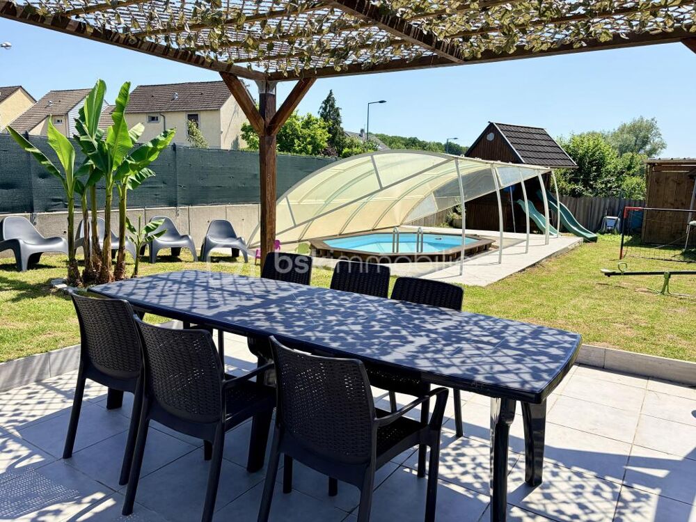 Maison individuelle 5 pièces  113 m² avec terrain, piscine et dépendances - Lumes