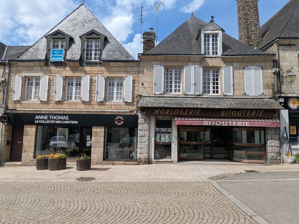 Vente Immeuble GUEMENE SUR SCORFF IMMEUBLE DE RAPPORT COMPOSÉ D' UN APPARTEMENT DE 153m² ENVION, D UN STUDIO DE 38m2 LOCAUX COMMERCIAUX, 1 MAIS Guemene sur scorff