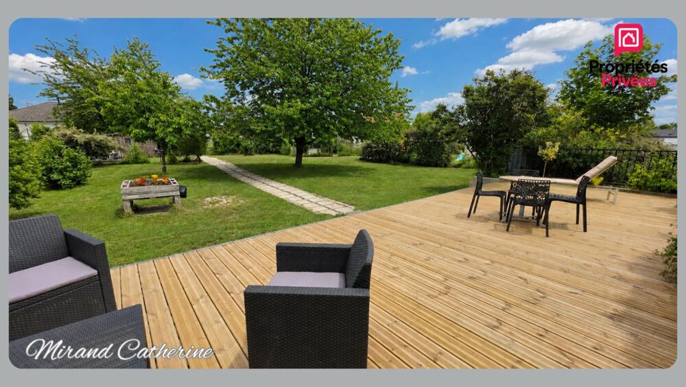 MAISON INDÉPENDANTE 3 CHAMBRES - SOUS-SOL TOTAL AMÉNAGÉ - TERRAIN 1 320 m²