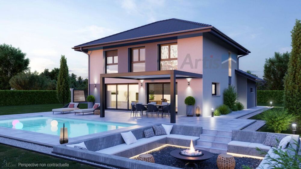 ST GENIS POUILLY - Maison neuve ARTIS 145m² + Terrain 528 m²